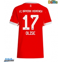 Bayern Munich Michael Olise #17 Hjemmedrakt Dame 2025-26 Kortermet